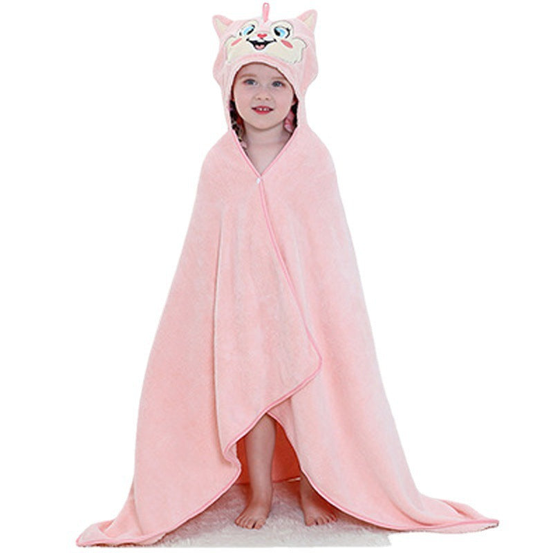 Baby Home Cloak Animal Shape Bath Towel