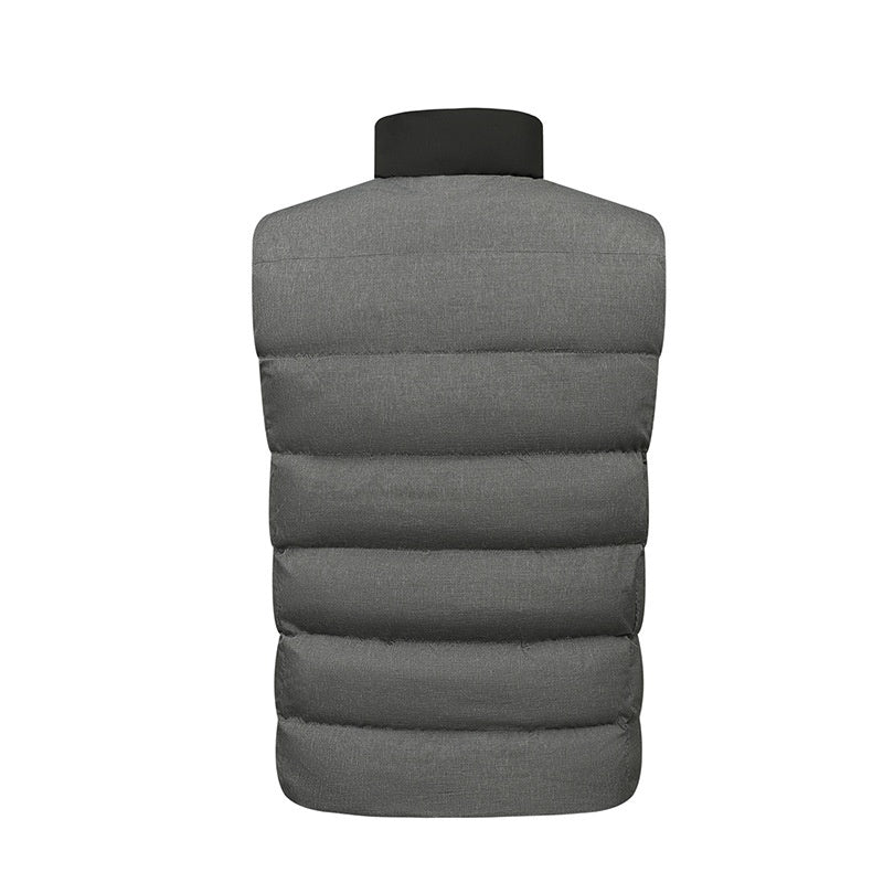 Self-heating Vest Winter Cotton Dress Dual Control Zone 15 Heating