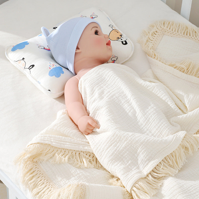 Baby Cartoon Supplies Anti-deviation Head Memory Foam Baby Pillow