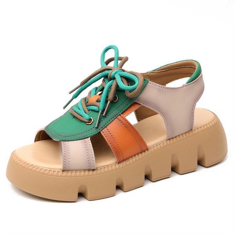 Retro Roman Sandals Women's Summer New Platform Platform Platform