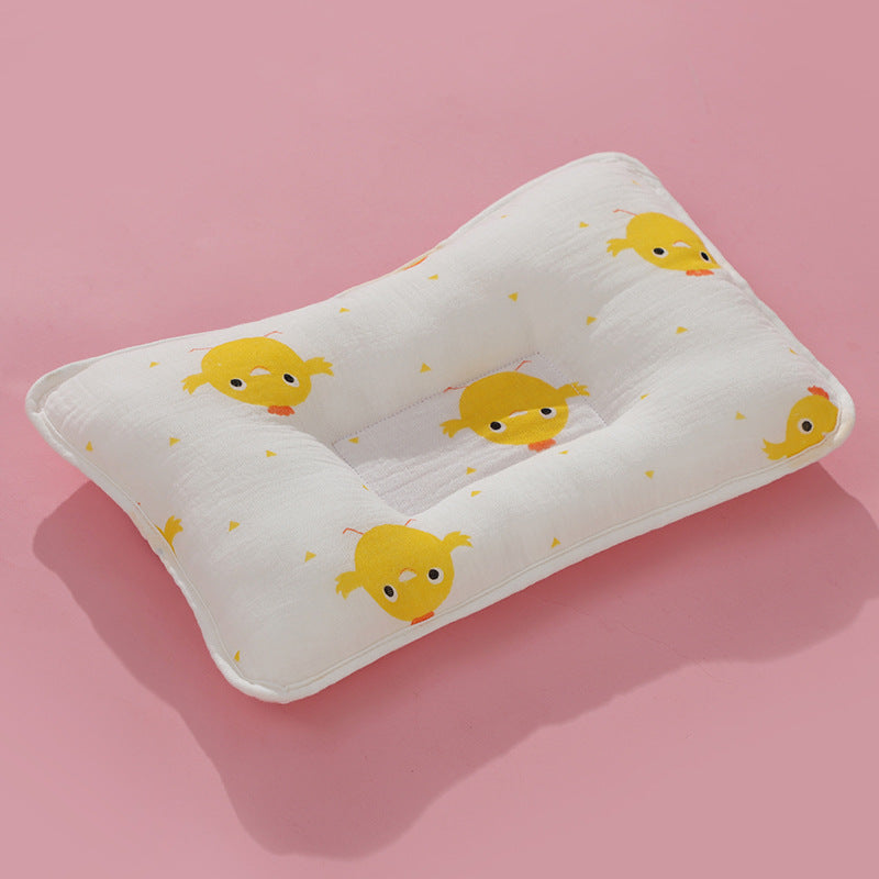 Baby Cartoon Supplies Anti-deviation Head Memory Foam Baby Pillow